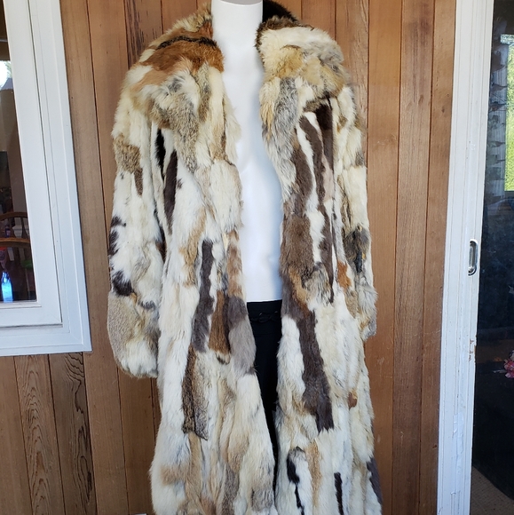 Kamal Jackets & Blazers - Vintage 1970s Kamal Real Fur Jacket with Pockets